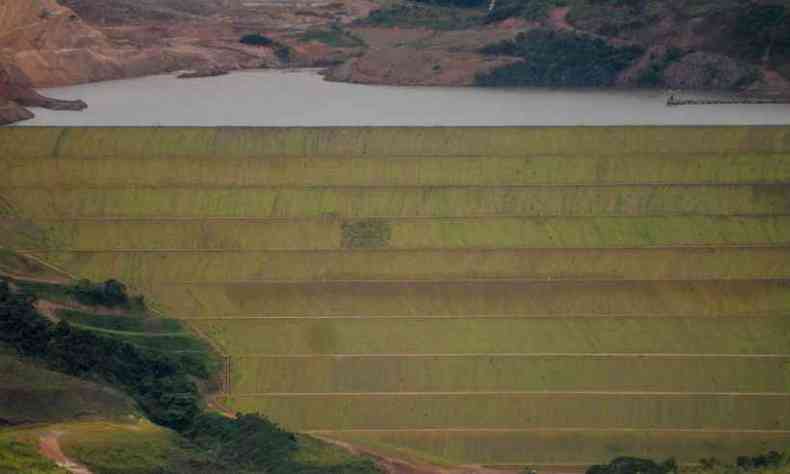 Do total de barragens, 69,8% esto localizadas em Minas Gerais(foto: Leandro Couri/EM/D.A Press)
