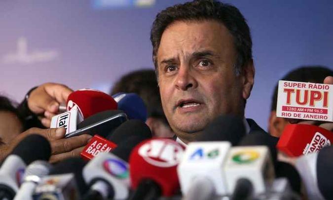 A investigação envolvendo Aécio Neves tramitava no STF, mas ministros restringiram o foro privilegiado de parlamentares aos crimes ocorridos dentro do mandato e ligados ao cargo(foto: George Gianni/PSDB) A investigação envolvendo Aécio Neves tramitava no STF, mas ministros restringiram o foro privilegiado de parlamentares aos crimes ocorridos dentro do mandato e ligados ao cargo(foto: George Gianni/PSDB)