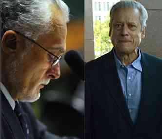 Genoino (E) e Dirceu podem ficar livre da priso ainda este ano(foto: Saulo Cruz/Agncia Cmara e Marcelo ferreira/CB/D.A Press)