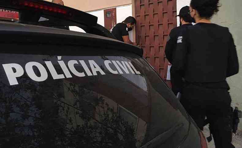 Mandados foram cumpridos em trs endereos da capital(foto: Polcia Civil/Divulgao)