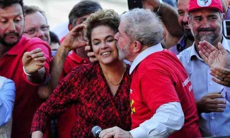 Dilma e Lula(foto: PT/Reproduo)