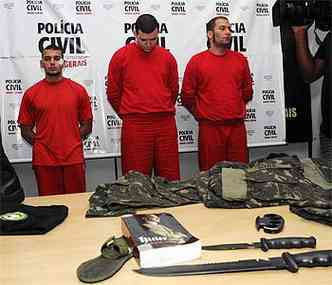 Donato foi preso junto com outros dois homens(foto: Paulo Filgueiras/EM/D.A Press)