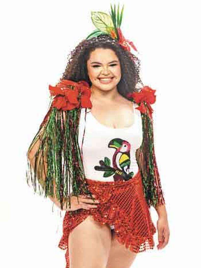 Saia vermelha
