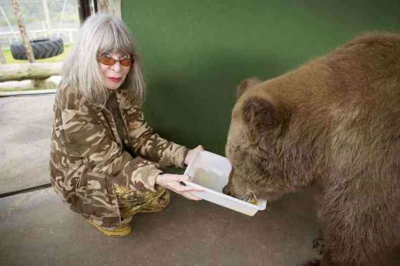A ursa chegou a virar personagem de um livro lanado pela cantora Rita Lee(foto: Guilherme Samora/Globo Livros )