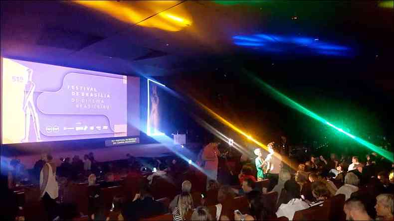 Sesso do Festival de Cinema de Braslia, em setembro de 2018: evento est entre os que no tiveram o patrocnio renovado pela estatal (foto: Carlos Vieira/CB/D.A Press %u2013 14/9/18)