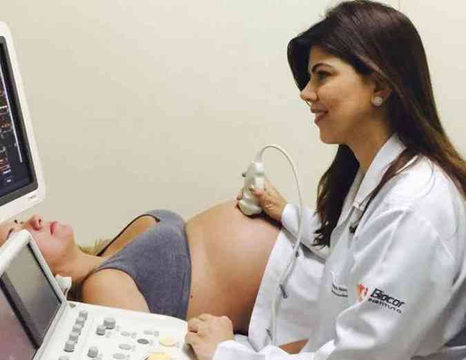  Especialista Cristiane Martins diz que as cardiopatias fetais so responsveis por 10% dos bitos neonatais(foto: Biocor )