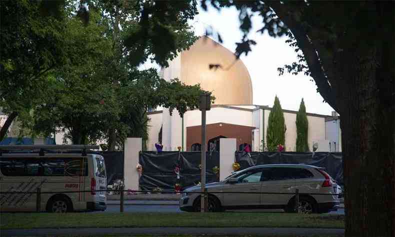 Mesquita da Dean Avenue, um dos alvos do ataque(foto: Marty MELVILLE / AFP)