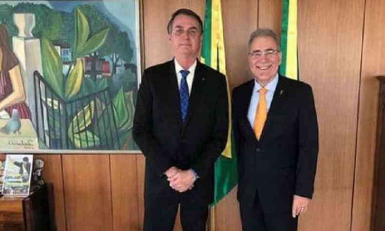Marcelo Queiroga  o quarto ministro da Sade no mandato de Jair Bolsonaro e pega a pasta no pior momento da pandemia(foto: Reproduo/Instagram)