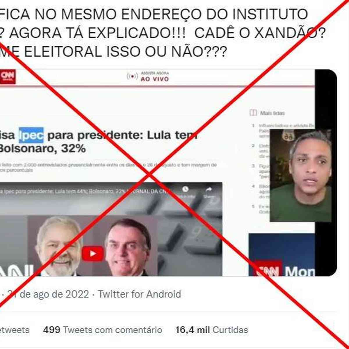 Instituto Lula não fica no mesmo endereço do Ipec, que realiza pesquisas  eleitorais - Internacional - Estado de Minas