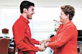 Jeferson foi recebido pela presidente no Palcio do Planalto, em setembro passado(foto: Roberto Stuckert/PR - 27/09/2013)
