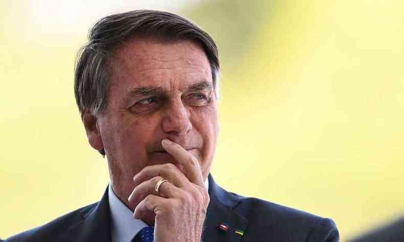 Presidente Bolsonaro contesta indenizao (foto: Evaristo S/AFP)