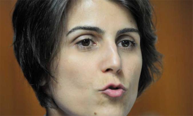 Manuela D'Ávila(foto: Juarez Rodrigues/EM/D.A Press) Manuela D'Ávila(foto: Juarez Rodrigues/EM/D.A Press)
