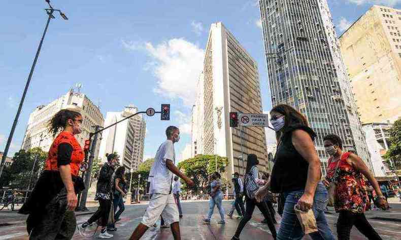 Belo Horizonte est em alerta em decorrncia do crescimento considervel das taxas de ocupao e transmisso(foto: Leandro Couri/EM/D.A Press)