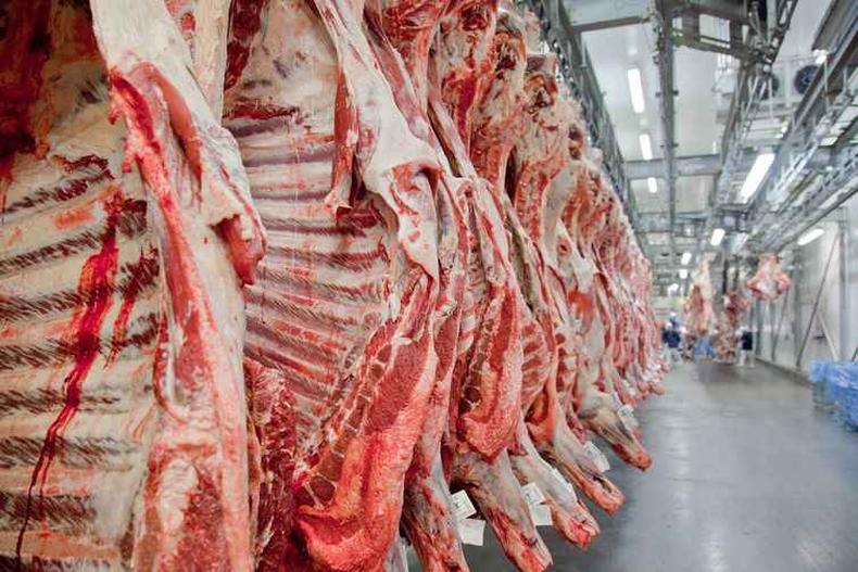 Em junho de 2017, o governo americano suspendeu a importação de carne in natura brasileira(foto: Divulgação/Abiec/Arquivo) Em junho de 2017, o governo americano suspendeu a importação de carne in natura brasileira(foto: Divulgação/Abiec/Arquivo)
