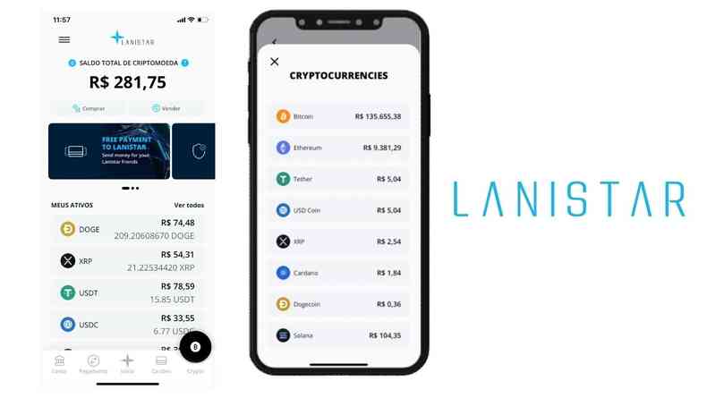 Fintech Lanistar lanou atualizao no aplicativo que permite aos usurios comprar e vender criptomoedas