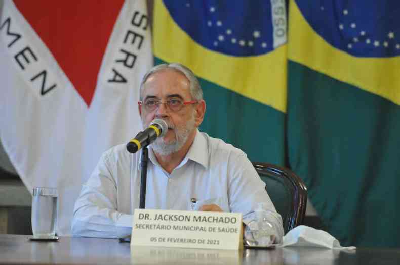 Jackson Machado Pinto  doutor em medicina, especialista e mestre em dermatologia(foto: Alexandre Guzanshe/EM/D.A Press - 5/2/21)