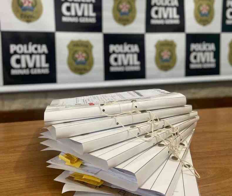 O inqurito foi concludo pela Polcia Civil de Minas Gerais (PCMG) nessa sexta-feira (6/8)(foto: Polcia Civil/Divulgao)
