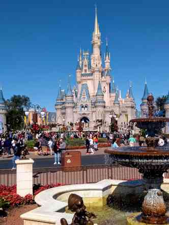 Turismo na Disney: gastos de brasileiros somaram US$ 17,6 bilhes no ano passado(foto: Paulo Galvo/EM/D.A Press 27/12/19)