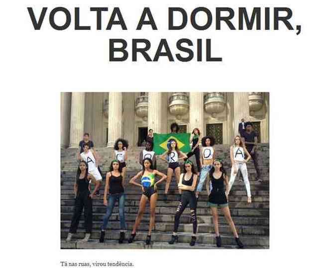 (foto: Reproduo voltaadormirbrasil.tumblr.com )