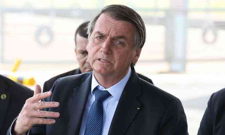 Bolsonaro disse que 'personalidades religiosas e empresariais' devem participar do evento na Esplanada dos Ministrios(foto: Antnio Cruz/Agncia Brasil)