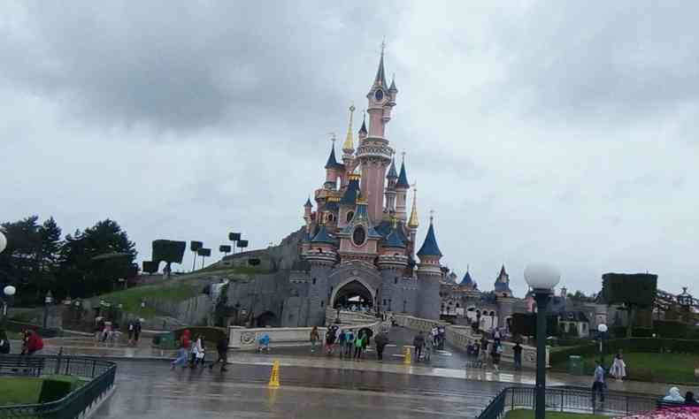 um dos castelos da Disneyland