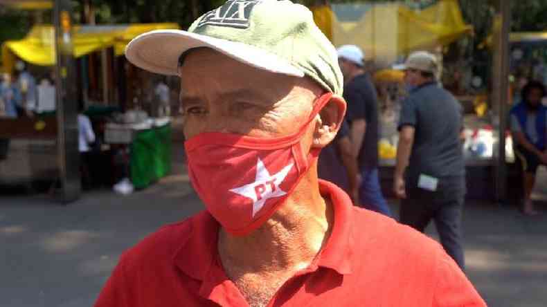 Trabalhador da construo civil Francisco Lino Neto disse que foi  Paulista 'pela democracia'