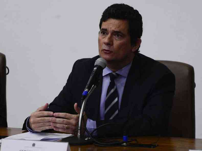 Moro acusou Bolsonaro de tentar interferir na Polcia Federal(foto: Marcello Casal Jr/Agncia Brasil)