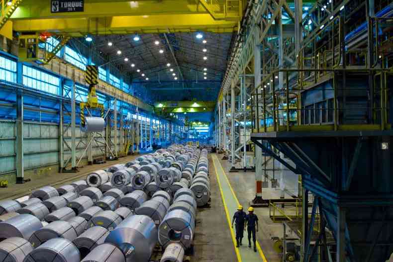 A siderrgica vendeu 867 mil toneladas de ao no mercado interno no primerio trimestre, 9,5% mais que o total comercializado nos ltimos trs meses do ano passado