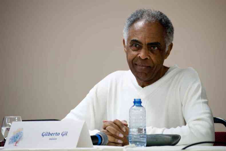 Gilberto Gil foi ministro da Cultura entre 2003 e 2008, durante o governo Lula(foto: Wikipedia Commons / Reproduo)