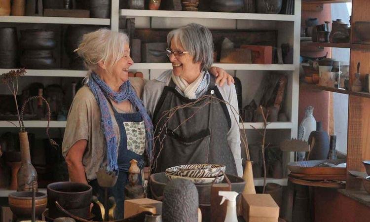 Carmelita Andrade e Erli Fantini